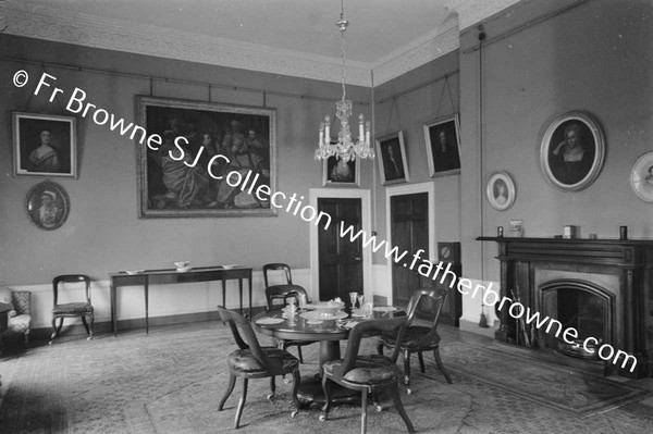 GLANANEA  DINING ROOM FROM NORTH